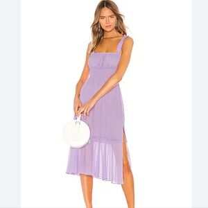knee length dresses for ladies Faith Dress | Floral Sleeveless Fit & Flare Midi Dress main image 1